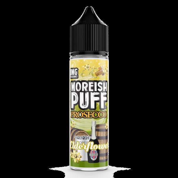 Moreish Puff Prosecco Elderflower 0mg 50ml Short F...