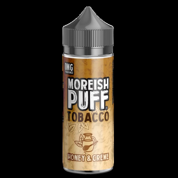 Moreish Puff Tobacco Honey & Cream 0mg 100ml S...