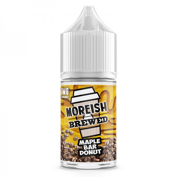 Moreish Puff Brewed Maple Bar Donut 0mg 25ml Short Fill E-Liquid