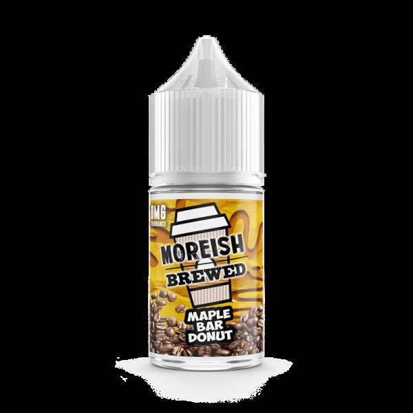 Moreish Puff Brewed Maple Bar Donut 0mg 25ml Short Fill E-Liquid