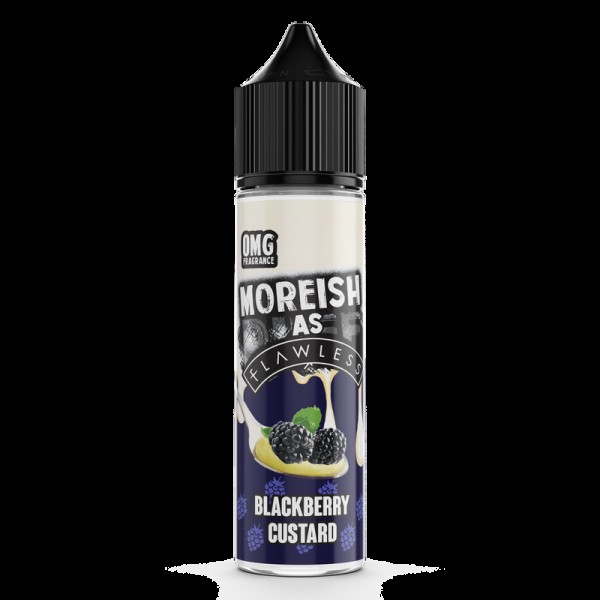 Moreish as Flawless Blackberry Custard 0mg 50ml Short Fill E-Liquid