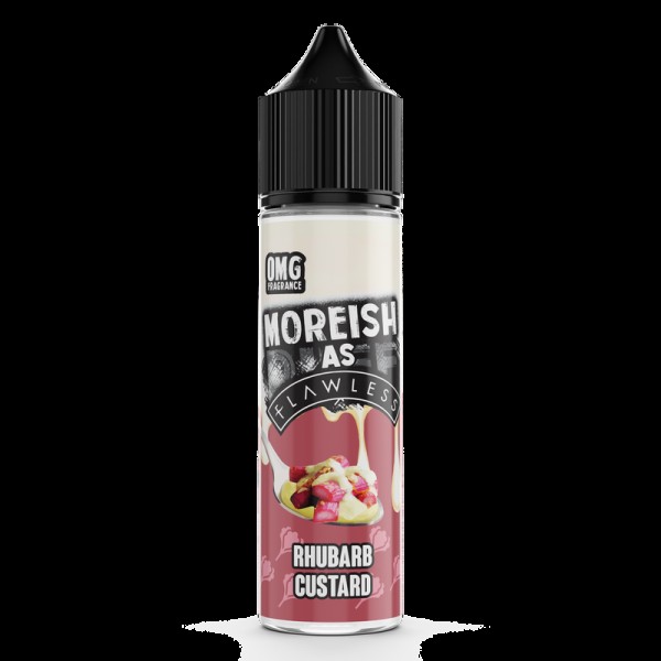 Moreish as Flawless Rhubarb Custard 0mg 50ml Short Fill E-Liquid