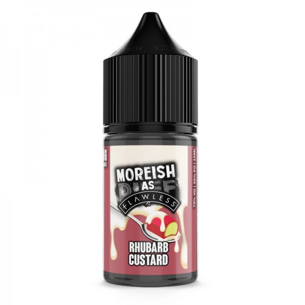 Moreish as Flawless Rhubarb Custard 0mg 25ml Short Fill E-Liquid