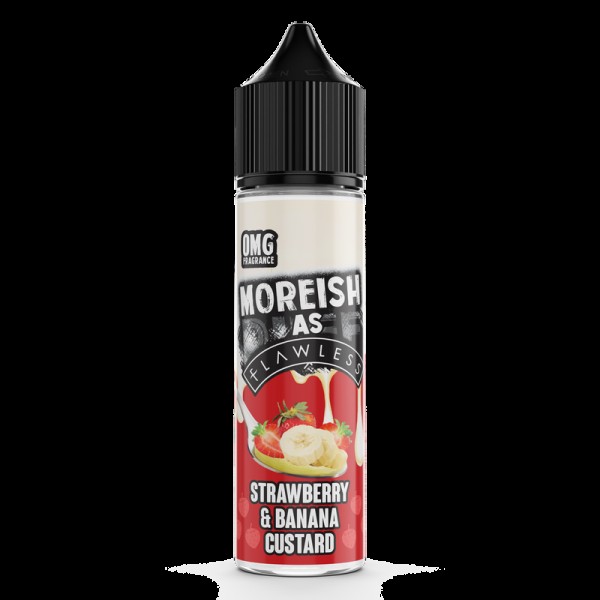 Moreish as Flawless Strawberry Banana 0mg 50ml Short Fill E-Liquid