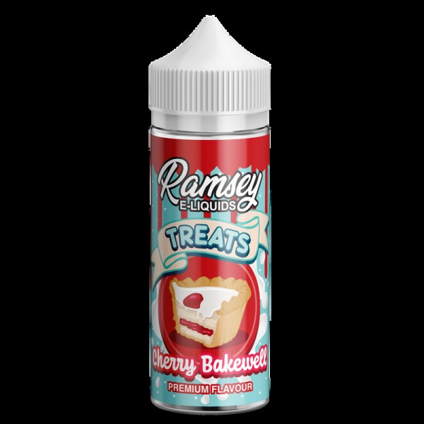 Ramsey E-Liquids Treats Cherry Bakewell 0mg 100ml ...