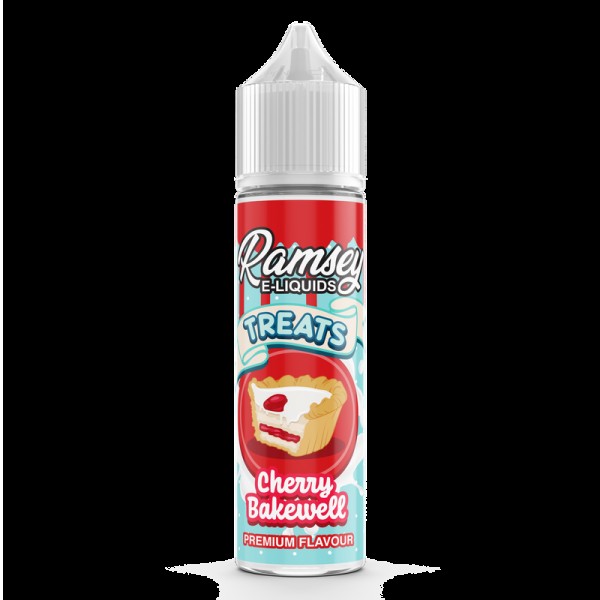 Ramsey E-Liquids Treats Cherry Bakewell 0mg 50ml S...