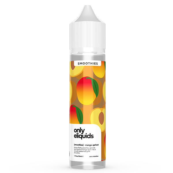 Only E-Liquids Smoothies: Mango Apricot 0mg 50ml S...