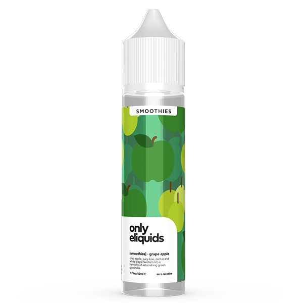 Only E-Liquids Smoothies: Grape Apple 0mg 50ml Short Fill E-Liquid