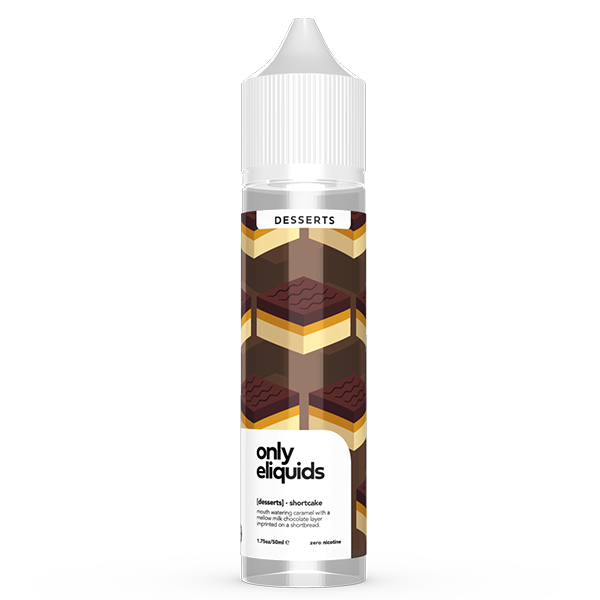 Only E-Liquids Desserts: Shortcake 0mg 50ml Short ...