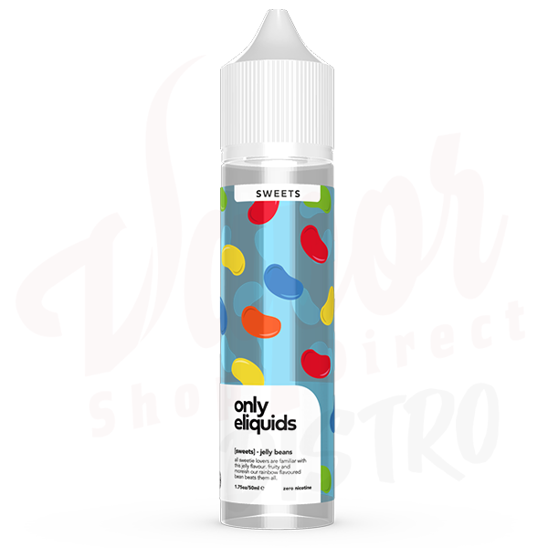 Only E-Liquids Sweets: Jelly Beans 0mg 50ml Short Fill E-Liquid