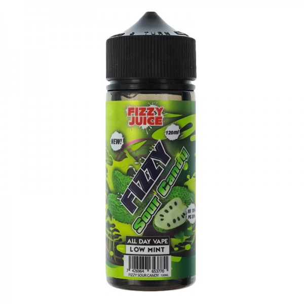 Fizzy Juice Fizzy Sour Candy 100ml Short Fill Date...