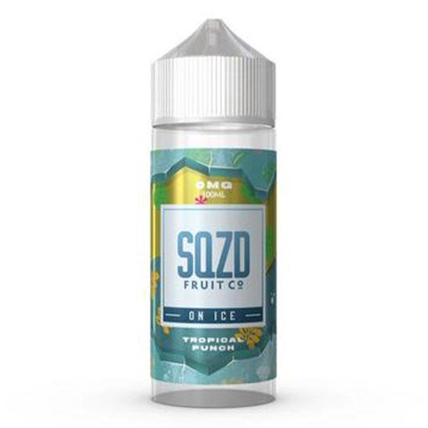 SQZD on Ice: Tropical Punch 0mg 100ml Short Fill E...