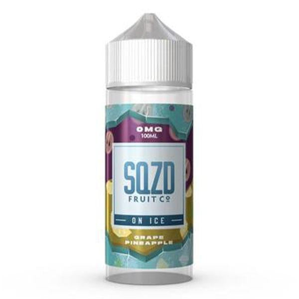 SQZD on Ice: Grape Pineapple 0mg 100ml Short Fill ...