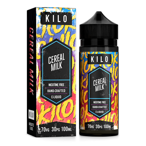 Kilo New Series: Cereal Milk 0mg 100ml Short Fill ...