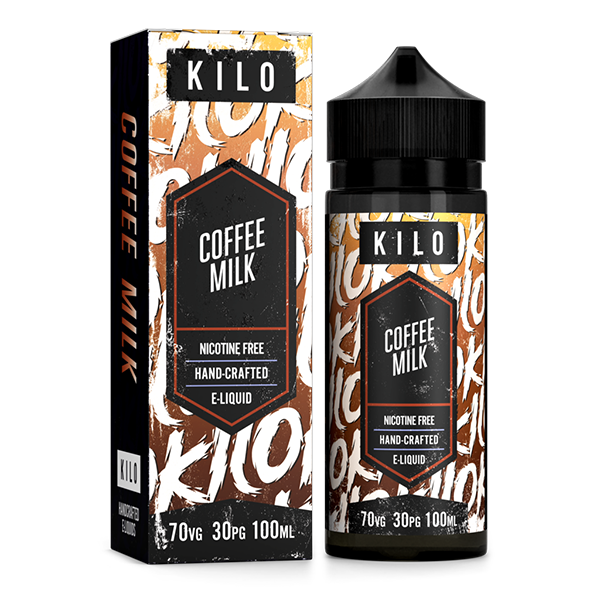 Kilo New Series: Coffee Milk 0mg 100ml Short Fill ...