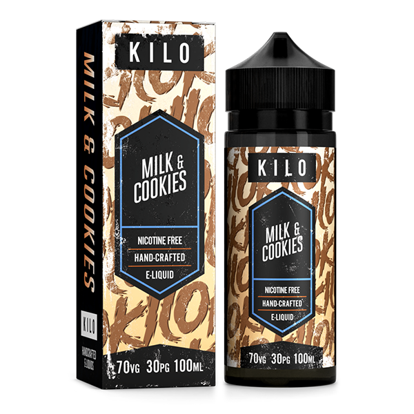 Kilo New Series: Milk & Cookies 0mg 100ml Shor...