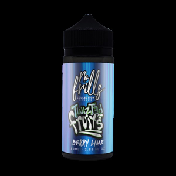 No Frills Twizted Fruits: Berry Lime 80ml Short Fi...