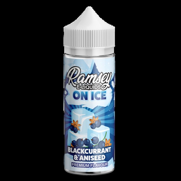 Ramsey E-Liquids On Ice Blackcurrant Aniseed 0mg 1...