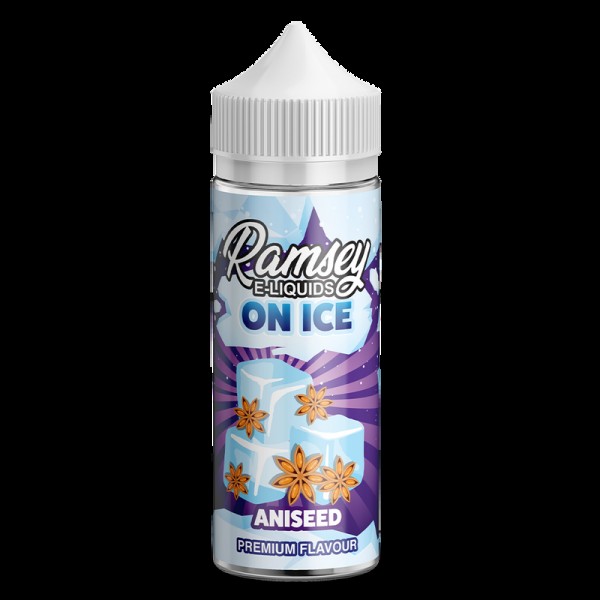 Ramsey E-Liquids On Ice Aniseed 0mg 100ml Short Fi...