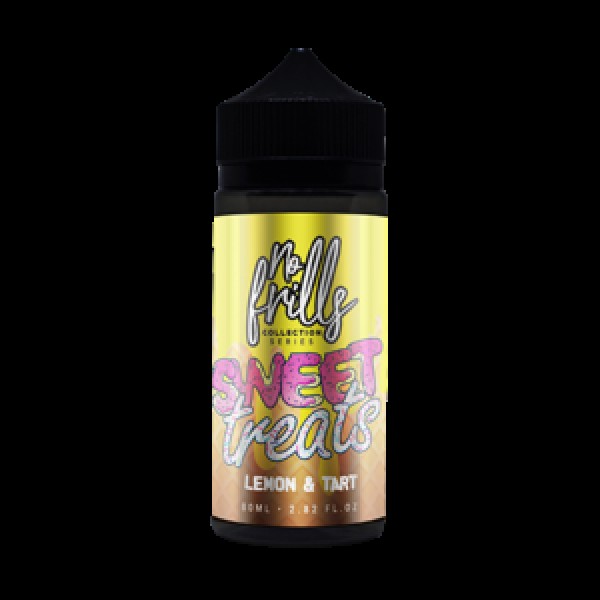 No Frills Sweet Treats: Lemon Tart 80ml Short Fill