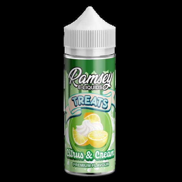 Ramsey E-Liquids Treats Citrus Cream 0mg 100ml Sho...