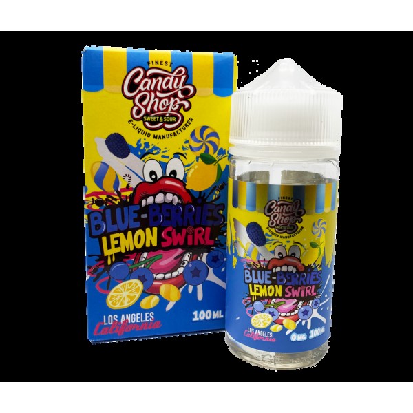 Finest E-liquids Blue-Berries Lemon Swirl 0mg 100m...