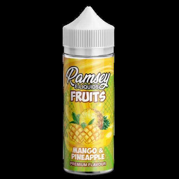 Ramsey E-Liquids Fruits Mango Pineapple 0mg 100ml ...