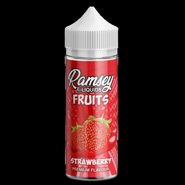 Ramsey E-Liquids Fruits Strawberry 0mg 100ml Short...