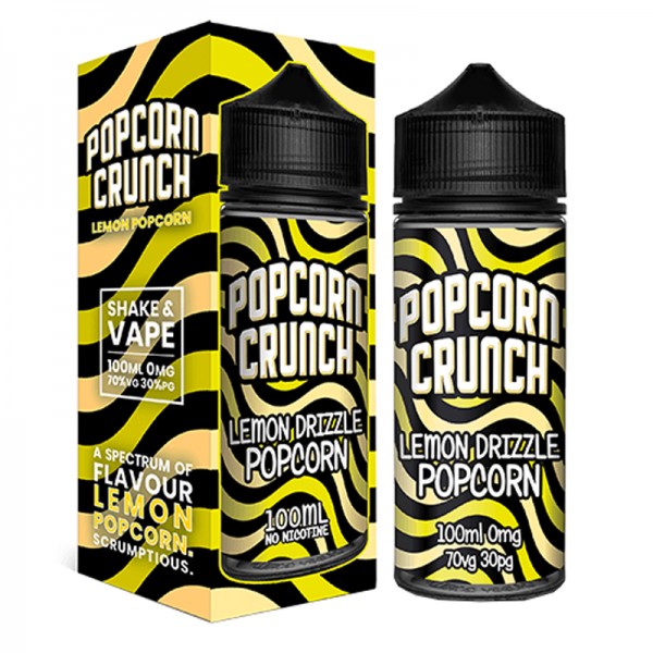 Popcorn Crunch: Lemon Drizzle 100ml Short Fill