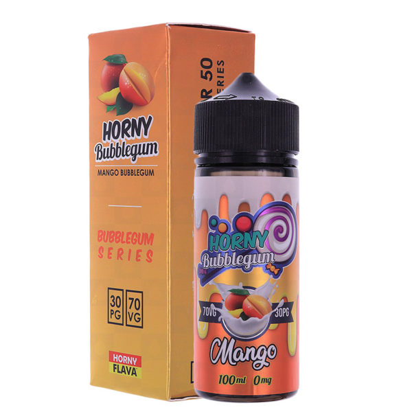 Horny Flava Mango Bubblegum E-Liquid 100ml Short Fill