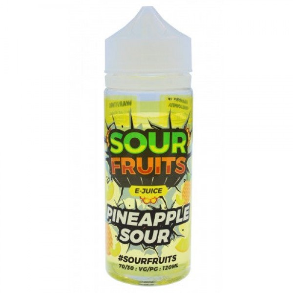 Sour Fruits Pineapple Sour E-Liquid 100ml Short Fi...