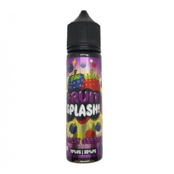 Fruit Splash Forrest Berries E-Liquid 50ml Short F...