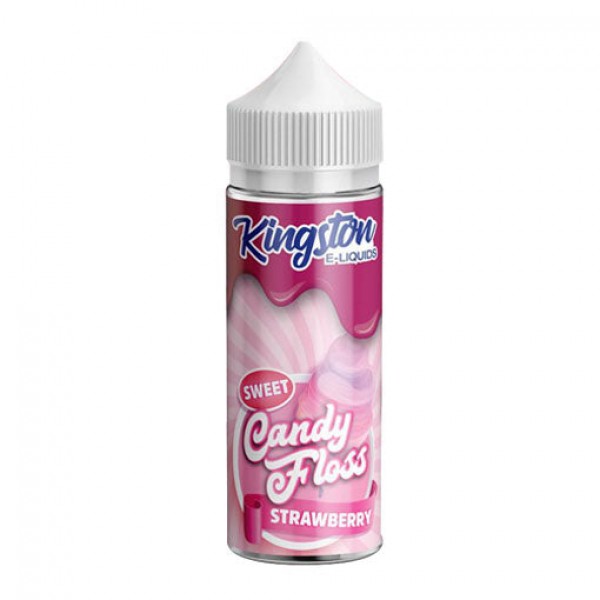 Kingston Sweet Candy Floss: Strawberry 0mg 100ml S...