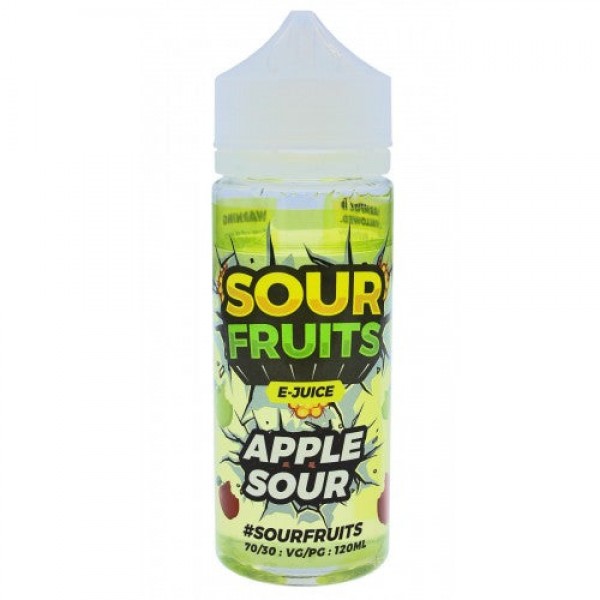 Sour Fruits Apple Sour E-Liquid 100ml Short Fill