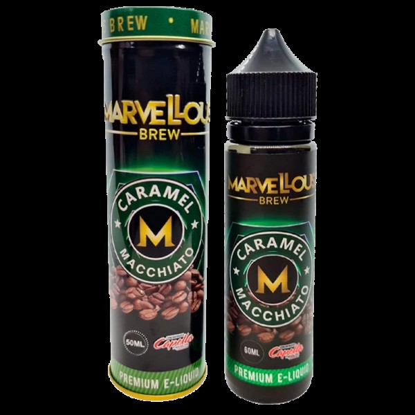 Marvellous Brew Caramel Macchiato 0mg 50ml Short Fill E-Liquid