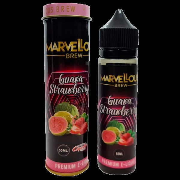 Marvellous Brew Guava Strawberry 0mg 50ml Short Fi...