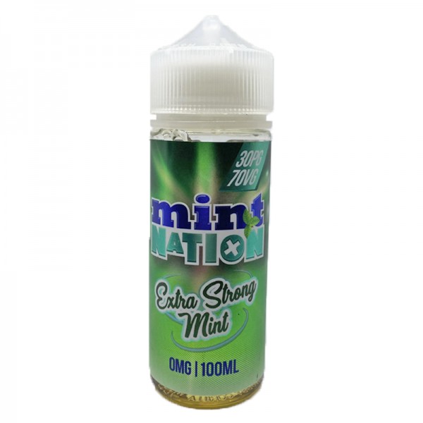 Extra Strong Mint By Mint Nation E-Liquid 0mg Shor...