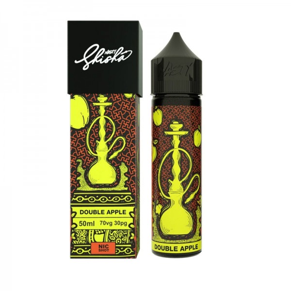 Nasty Juice Nasty Shisha: Double Apple 50ml Short Fill