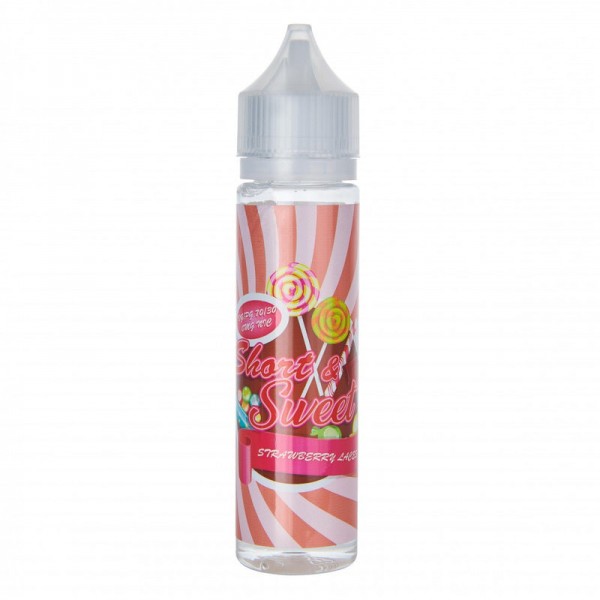 Short & Sweet Strawberry Laces by Viking Vape 50ml Short Fill 0mg OUT OF DATE