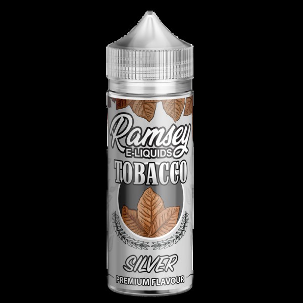 Ramsey E-Liquids Tobacco Silver 0mg 100ml Short Fi...