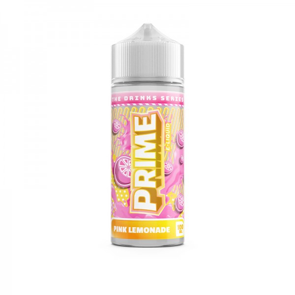 Prime E-Liquids Pink Lemonade 0mg 100ml Short Fill...