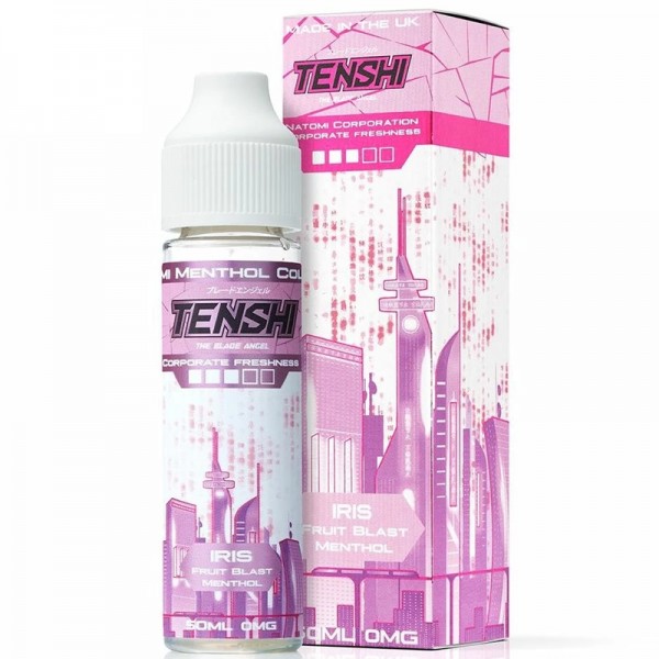 Tenshi Iris 0mg 50ml Short Fill E-Liquid