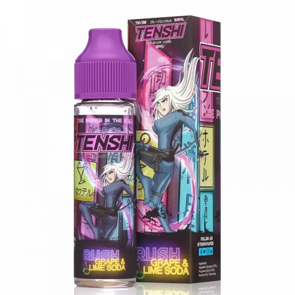 Tenshi Rush 0mg 50ml Short Fill E-Liquid