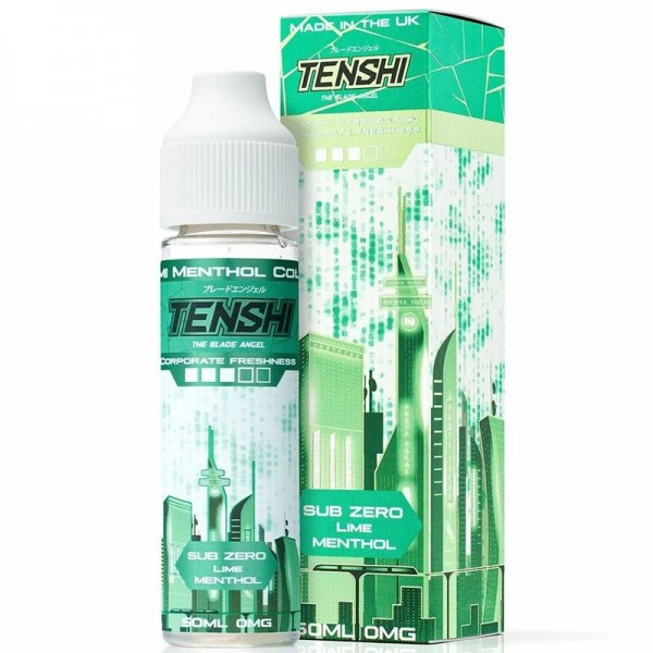 Tenshi Sub Zero 0mg 50ml Short Fill E-Liquid