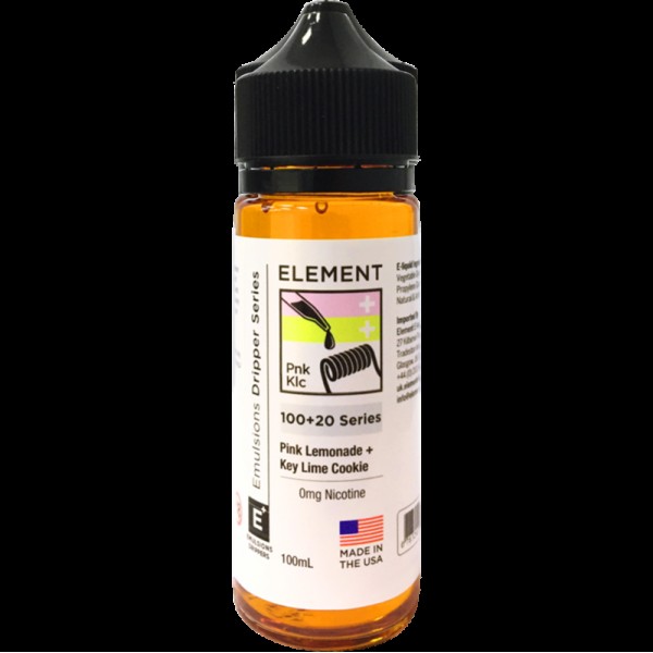 Element Emulsion: Pink Lemonade & Key Lime Cookie 0mg 100ml Short Fill E-liquid