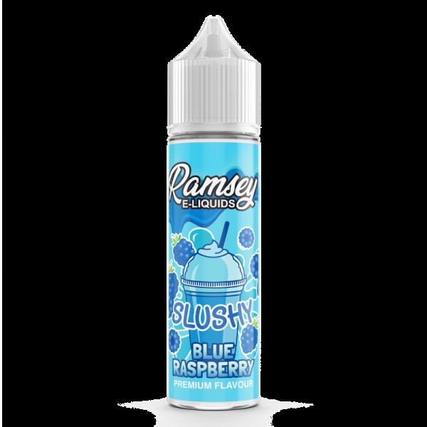 Ramsey E-Liquids Slushy Blue Raspberry 0mg 50ml Sh...