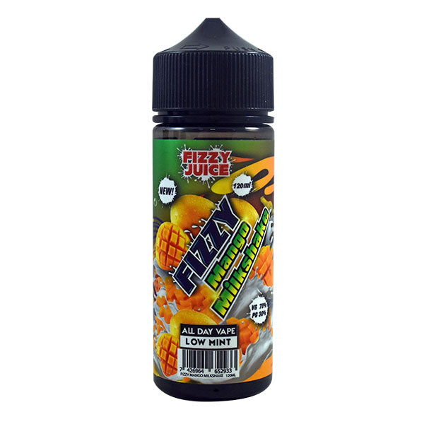 Fizzy Juice Mango Milkshake 0mg 100ml Short Fill E...