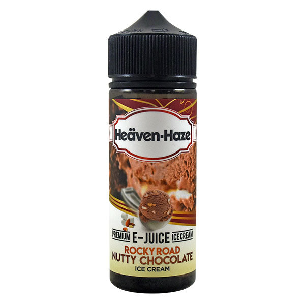 Heaven Haze Rocky Road Nutty Chocolate 0mg 100ml S...