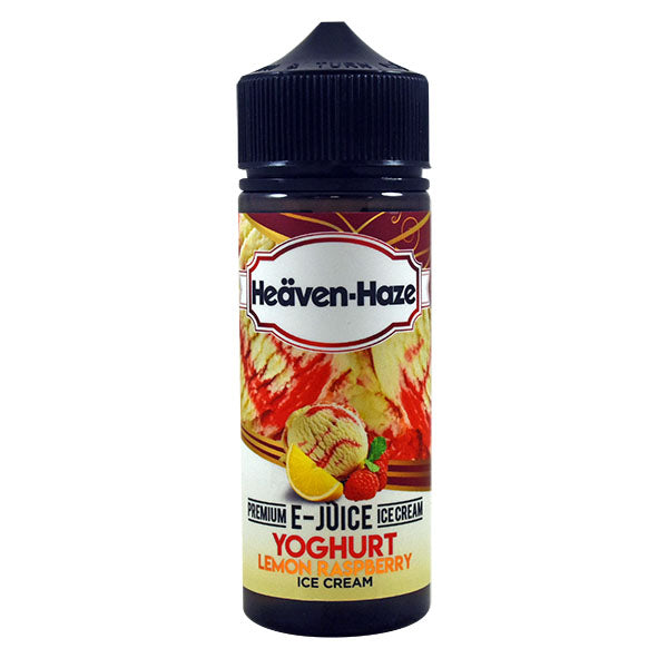 Heaven Haze Yogurt Lemon Raspberry 0mg 100ml Short Fill E-Liquid