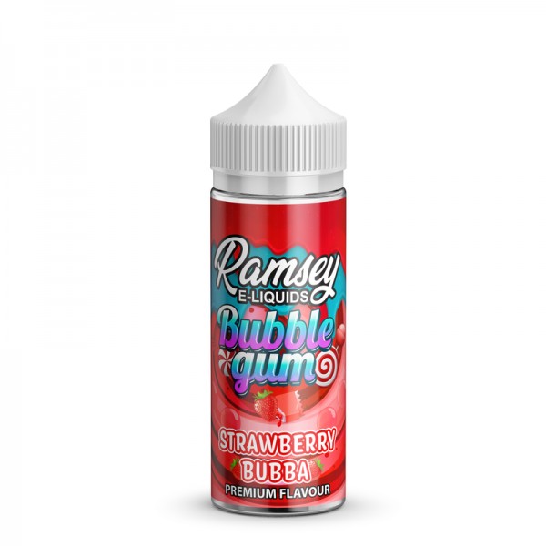 Ramsey E-Liquids Bubblegum Strawberry Bubba 0mg 10...